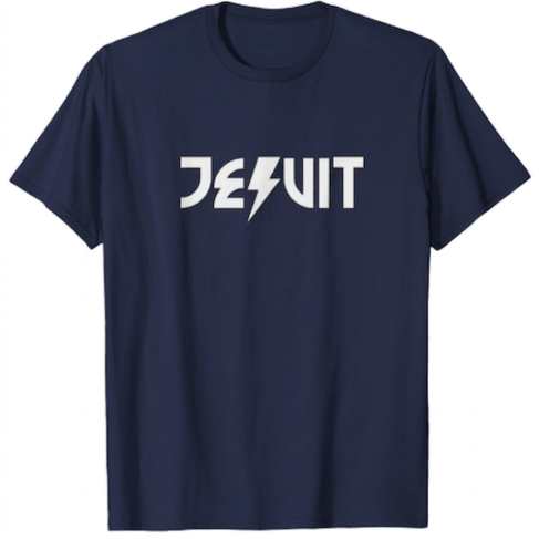 JESUIT T-Shirt (Navy Blue, S)