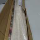 UNISHADES no Drill Cordless Roman Shades for Windows, 39" W 64" H - Light Filtering - Linen - Beige