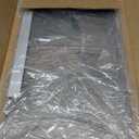 2 Pack Large Dog Door Replacement Flaps with Metal Bracket and Screws, Compatible with Petsafe Freedom Doggie Doors, PAC11-11039 10 1/8" X 16 7/8" Magnetic Closure (Smoky Translucent)