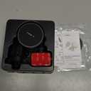 LISEN 15W MagSafe Car Mount Charger,Travel MagSafe Charger,Wireless Car Charger,Magnetic Phone Holder for Car,Phone Holders for Your Car Accessories for Women Men Jeep Ford for iPhone 17-12,Samsung (Black Gray)