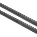 Pair of 120 lbs Heavy Duty Garage Door Extension Springs Stretch Spring,High Precision Electrophoresis Black Coated for Corrosion Resistance,MIN 18000 Cycles for 7ft Garage Door Springs Replacement