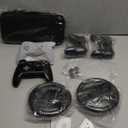 Pro Controllers Accessories Bundle for Nintendo Switch 2 20-in-1: Wireless Controllers, Carrying Case, Screen Protectors, Dockable Console Protective Case, Steering Wheels and Thumb Grips for Joysticks - Grey