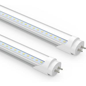 Romwish 36 Inch T8 LED Tube Light, 14W(30W Equiv.), 1600LM, 5000K Daylight, Type A+B Plug & Play or Ballast Bypass, F25T8 Fluorescent Replacement, Double-Ended Power, Under Cabinet Light, 2 Pack