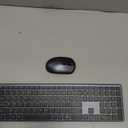 Wireless Keyboard and Mouse Combo,2.4G USB Ultra Slim Quiet Full Size Matte PC Computer Keyboard & Mice,3 DPI,19 Multimedia Key,Lag-Free Ergo,Long Battery Life for Desktop,Laptop,Smart TV,MAC,Windows