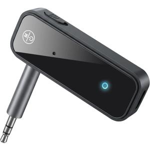Aux Bluetooth 5.3 Adapter for Car, 2 in 1 Bluetooth Aux Car Adapter Receiver, Auxiliar Audio Blue Tooth para Carro Wireless Dongle with 3.5mm Jack for Stereo Systems and Headphones