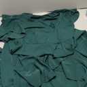 WEACZZY Women V Neck Ruffle Sleeve Maxi Dresses Split Elegant Wrap Ruffle Wedding Guest Dress Elegant Casual Dresses
L