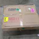 TETOTE Black Lighted Medicine Cabinet Mirror for Bathroom 36 x 30 Led Medicine Cabinet Recessed or Wall Mounted with 2 Door, Tempered Glass, 2 Outlets, 3-Color Dimming, Anti-Fog, Adjustable Shelf