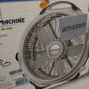 Lasko Wind Machine Fan, Air Circulator Fan with 3 Speeds, 20" Model 3300, Gray