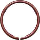 Steering Size 36-38cm Universal Non-Slip D-Shaped Round Breathable Car Steering Wheel Cover Protector Suitable Auto Accessories (Round Red)