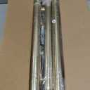 Double Shower Curtain Rod, Adjustable 28 to 76 Inches Wall Mounted Double Shower Rod Rustproof, Gold Shower Curtain Pole for Bathroom, Laundry Room, Bathtub and more