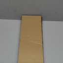 Acrylic Bathroom Floating Shelves - Set of 2, Wall Mounted Shelves for Suitable for Lavatory, Kitchen, Laundry Room, Farmhouse, for Item Storage/Room Decoration (White) (Rectangular)