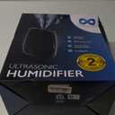 Everlasting Comfort 6L Humidifiers for Bedroom, Quiet 50HR Runtime No-Filter Supersized Cool Mist Humidifier Large Room for Whole House, Plants, Baby Nursery, Allergies, Dry Skin, Congestion, Indoor (Black)