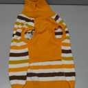 Vehomy Thanksgiving Dog Sweater Pet Pumpkin Turkey Clothes Costume Cat Stripe Turtleneck Knitwear Shirt Pullover Dog Puppy Thanksgiving Clothes for Small Medium Large Dogs Cats XXL