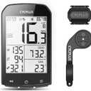 CYCPLUS GPS Wireless Bike Computer, Cycling Computer GPS with Bluetooth/ANT+, Bike Speedometer with 2.9" LCD Screen, Auto Backlight IPX6 Waterproof (New Upgraded)