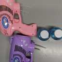 JOYIN 2 Bubble Guns with 2 Bottles Refill Solution, Bubble Machine Gun for Kids, Toddlers, Party Favors, Summer, Outdoors Activity, Wedding, Easter, Birthday Gift