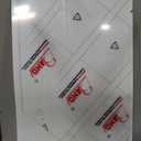 HDPE Sheet 1/4"x 24"x 36" White Plastic Board