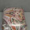 Boho Comforter Set Queen, 7 Pieces Bed in A Bag Comforter Boho Paisley Pattern Bedding Set Soft Microfiber Queen Size (1 Blue Comforter, 1 Flat Sheet, 1 Fitted Sheet, 2 Pillow shams, 2 Pillowcases) Blue 2