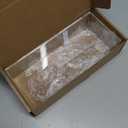 LveSunny Acrylic Napkin Holder, Vertical Splash-Proof Guest Towel Holder, Acrylic Napkin Holder for Bathroom Tissue Dispenser for Home, Kitchen, Restaurant, and Hotel