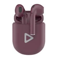 Acoustix True Wireless AudioBuds+, Burgundy
