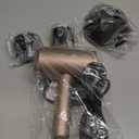 Professional Ionic Hair Dryer, Powerful 1800W Fast Drying Low Noise Blow Dryer with 2 Concentrator Nozzle 1 Diffuser Attachments for Home Salon Travel