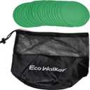 4inch Mini Floor Spot Markers for Classroom Preschool and Kindergarten (Set of 20pcs) (Green)