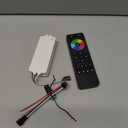 BTF-LIGHTING 2.4G WiFi DR04W SPI RGBW Controller RC03RF RF Remote Tuya APP/Smart Life/Google Home/Alexa Control Support SK6812RGBW SMD/FCOB WS2814 IC etc Addressable RGB+W LED Strip STA Mode