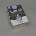 GROSMIMI Spill Proof no Spill Magic Sippy Cup with Straw with Handle for Baby and Toddlers, Customizable, PPSU, BPA Free 6 oz (Sky blue)