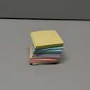 Sticky Notes 3x3 Inch, 12 Pack, 12 Pastel Multi Colors Note Pads, 50 Sheets/Pad, Perfect for Office, School, and Home Organization