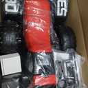 Qaba 6V Kids ATV Quad, 4 Wheeler Battery Powered Electric Ride on Car w/ Lights, Forward Backward, Black