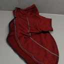 Cyeollo Dog Sweater Coat Reflective Jacket Zipper up Fleece Dog Sweaters with D Ring Thick Winter Coat for Large Dogs XXX-Large