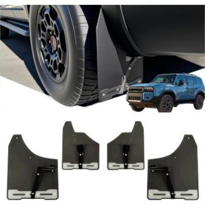 Mud Flaps Fit for Toyota Land Cruiser Prado J250 LC250 2024 2025, Front and Rear Splash Guards Mud Guards, Aftermarket Off-Road Style, 4PCS, PD24D11