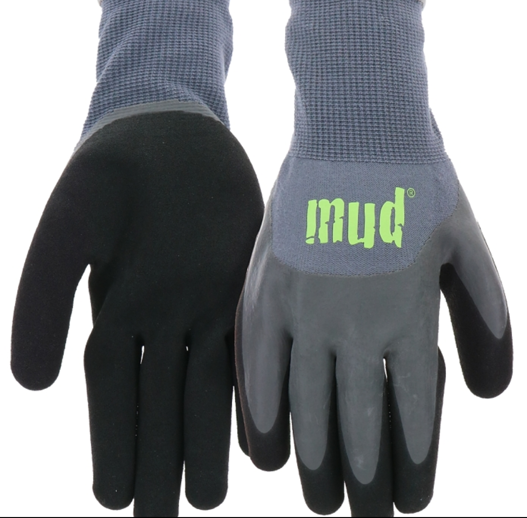 GLOVE LATEX DIP KIWI L/XL