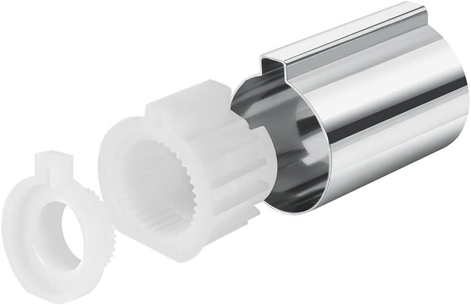96987 Stop Tube and Temperature Limit Stop Kit Replacement Fit for Moen Posi, 1 Handle Tub/Shower Faucet Valve Cartridge, Small, Chrome.