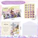 Eersida 240 Sets Religious Easter Cards Bulk with Envelopes Bible Verse He Is Risen for Spring Celebrations 4 x 6'' Jesus Inspiring Bible Message Easter Cards with White Envelopes and Stickers