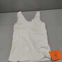 Tankaneo Womens V Neck Tank Tops 2025 Sleeveless Ribbed Knit Shirts Summer Casual Sexy Sweater Vest, M