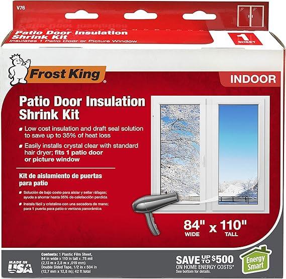 Patio Door Insulation Kit and Weatherstrip Seal Patio Door Insulation Kit and Weatherstrip Seal