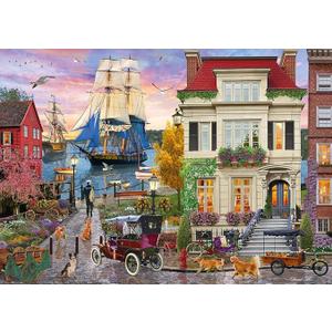 Schmidt Spiele 58989 Ship in The Harbour Jigsaw Puzzle 1000 Piece