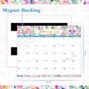 3 x 2026 Magnetic Calendar - 2026 Calendar from Jan.2026 - Dec.2026, 12 Monthly Magnetic Calendars for Fridge, 8"  10", Tear-off Pad, Perfect Magnetic Calendars for Refrigerator