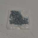 Small Parts 0808KWSMS Steel Self-Drilling Screw, Zinc Plated Finish, Serrated Hex Washer Head, Hex Drive, #2 Drill Point, #8-32 Thread Size, 1/2" Length (Pack of 100)