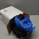 8Ft Christmas Decorations Outdoor Inflatables Giant Santa Claus Carrying a Blue Bag, Blow Up Built-in LED Lights for Party Outdoor Garden Indoor Yard Lawn