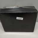 Hioasis 175pcs Clear Purple Plastic Plates - Elegant Disposable Dinnerware Set Suitable for 25 Guests Include 10.25" Dinner & 7.5" Dessert Plates, Pre Rolled Silverware Set, Cups for Party & Wedding