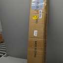 Brown Wood Grain Double Curtain Rods For Windows 28-48 Inch,Heavy Duty Double Curtain Rod with Aluminum Finials and Bracket,Adjustable Double Window Rods For Blackout Or Room Darkening Panels