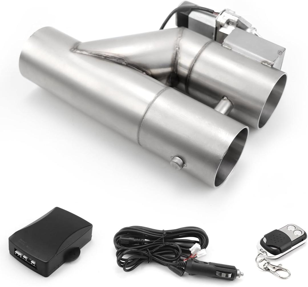 Universal 3 Inch Stainless Steel Exhaust Pipe Kit