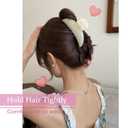 Hair Claw Clips for Thick Hair and Thin Hair (Pack of 4), Claw Clip for Women, Multicolor Large Hair Clow Clips for Long Hair, Fashion Hair Styling Accessories for Women