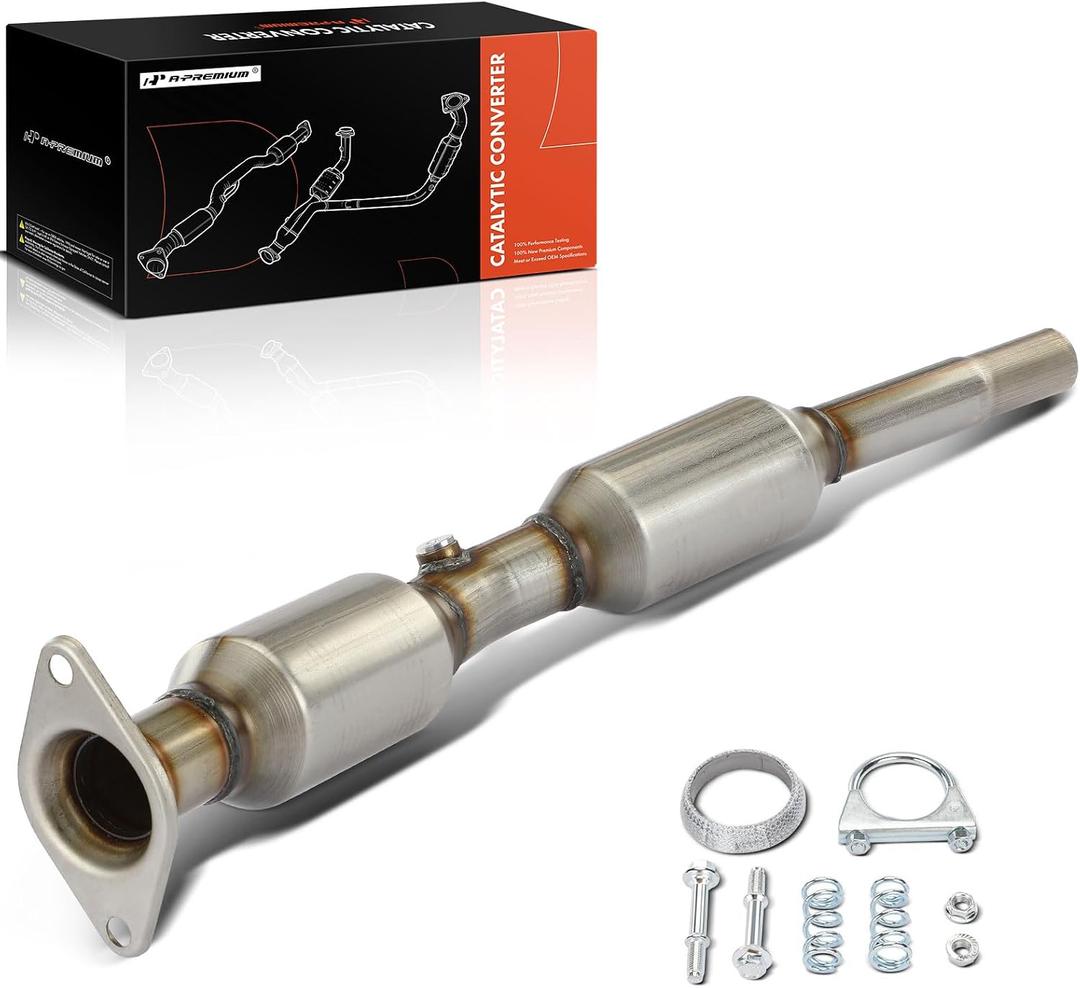A-Premium Front Catalytic Converter Kit Direct-Fit Compatible with Toyota Vehicles - Prius 2004 2005 2006 2007 2008 2009 - L4 1.5L - E.P.A. Compliant