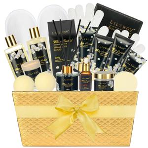 Mothers Day Gifts for Women - 18-Piece Luxurious Spa Gift Set, Premium Bath Collection | Fathers Day, Valentines Day Gift, Birthday Gifts, Christmas, All Occasion Ultimate Holiday Gift