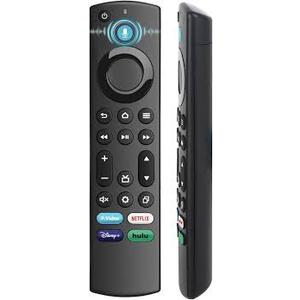 Replacement Voice Remote Control for Fire Smart TV Stick/ Cube (1st / 2nd Gen) Stick 4K/ 4K Max Stick HD/ Lite, Smart TV 3rd Gen, Compatible with Insignia-Toshiba-Pioneer Smart TVs, Not for ROKU-TV