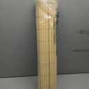 UNISHADES No Drill Cordless Bamboo Roman Shades, 27×72 in, Natural
