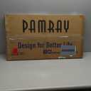 Pamray 32 Inch Small Computer Desk with Monitor Stand, Simple Office Desk with Headphone Hook for Small Spaces, Kids Study Writing Table for Bedroom, Black