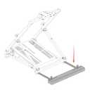 XRhinorth Racing Wheel Stand Part 1pc Chair Link Double Wheel Fixation（just racing wheel stand）